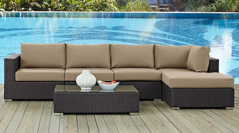 patio sectional set